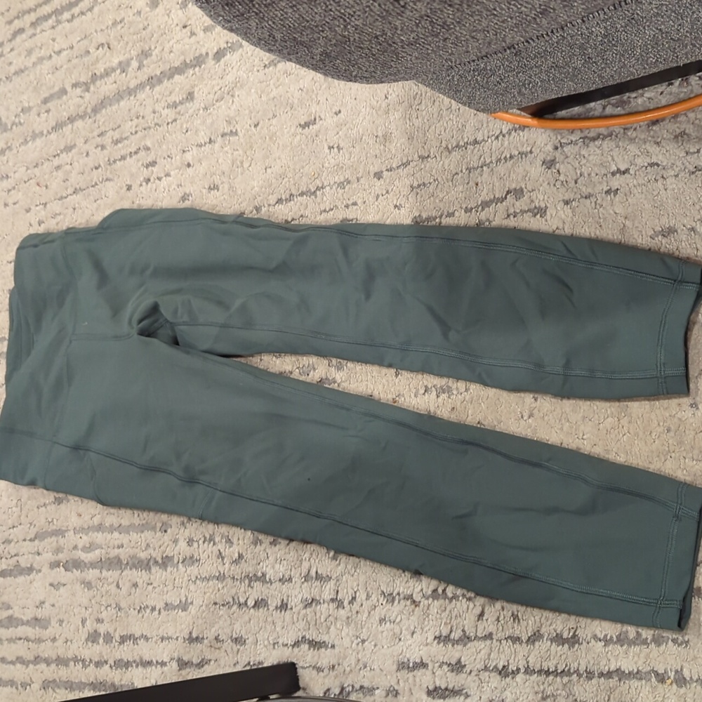 Lululemon Invigorate High-Rise Tight 25" Algae Green - Picture 10 of 10